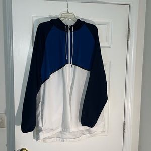 zip up windbreaker